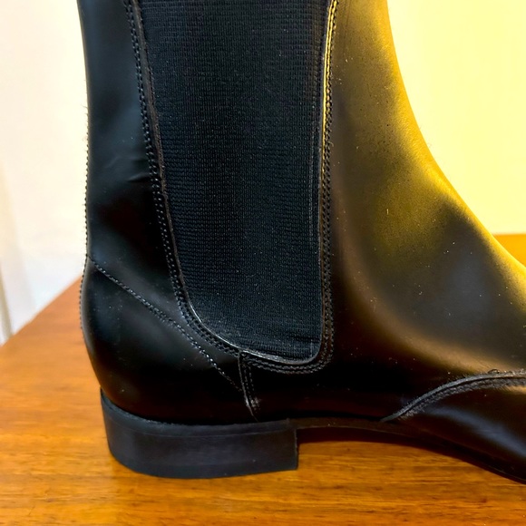 Underground Shoes England, Black Beatle Chelsea Boots, Punk/Mod - Picture 6 of 12